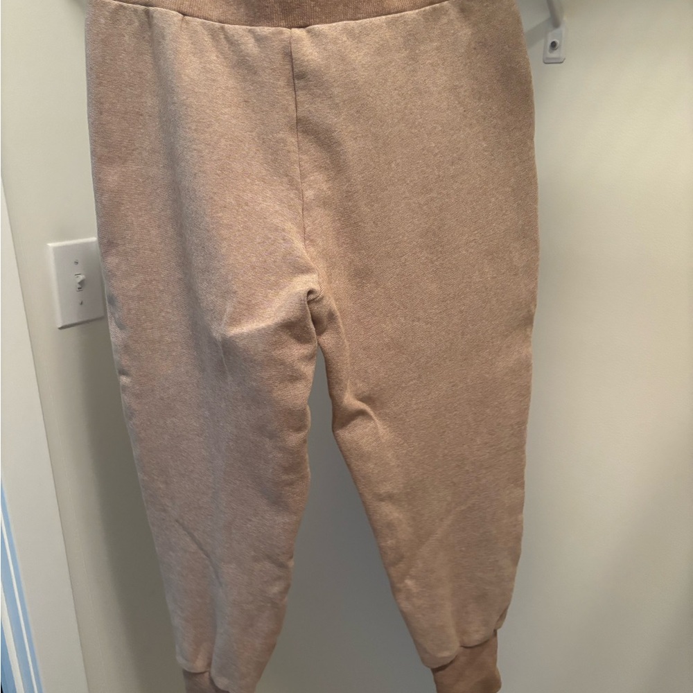 Varley Beige Jogger Pants - Picture 3 of 5